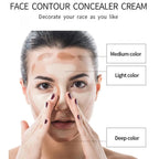 Concealer Cream Oil Control Liquid Foundation Women Face Makeup Korean Cosmetics Long Lasting Contour Gel