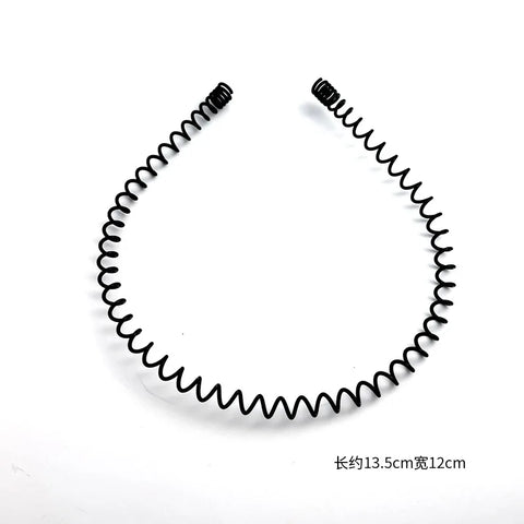 Men's Hair Hoops Simplified Korean Fashion Wash Face Anti Slip Head Hoops Sports Invisible Hair Clips Women's Hair Hoops