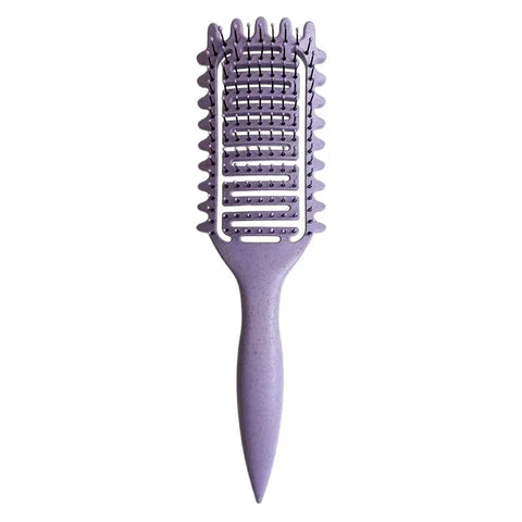 Curl Define Styling Brush Hollow Out Detangling Hair Brush Tangled Wet Curly Hair Comb Shaping Curls Barber Hairdressing Tools