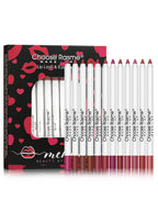 12 Colors Sexy Matte Lipstick Pencil Waterproof Lasting Lip Liner Pen Non-stick Cup Lip Contour Pencil Beauty Makeup Set