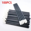 50/100PCS Wholesale Lipstick Gloss Wands  Perfect Best Make Up Applicator Hotting makeup  Disposable Lip Brush Women Accessories