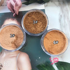 Makeup Loose Setting Powder Matte Mineral Oil-control Long-lasting Face Concealer Finishing Bronzer Contour For Black Dark Skin