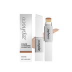Deep Shade 2-in-1 Color Adjusting Foundation Stick Lightweight Moist Natural Smooth Sheer Coverage Non Cakey Makeup