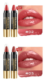 Easy Coloring Gloss Lipstick Lasting Waterproof Matte Crayon Lip Gloss Stick High Pigmented Moisturizing Lip Liner Pen Makeup