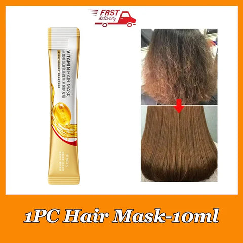 Magical Keratin Hair Mask 5 Seconds Repair Damaged Frizzy Hair Soft Smooth Shiny Vitamin Nutrition Moisturize Nourish Hair Care