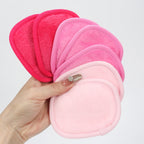 810 Makeup Remover Wipes Gradient 7Pcs, Machine Washable, Reusable Makeup Remover Tools for All Skin Types