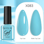 LILYCUTE 7ml Metallic Gel Nail Polish Red Chrome Effect Soak Off UV Gel Varnish Semi Permanent Nail Art Manicure Base Top Coat