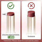 CATKIN GLOSSY LIP BALM Hydrating Lip Balm in 6 Vibrant Colors Moisturize, Protect & Soothe
