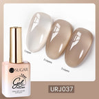 UR SUGAR 15ml Blood Red Jelly Gel Nail Polish Translucent Color Crystal Nude Gel Nail Art Varnish For Fall Winter Manicure