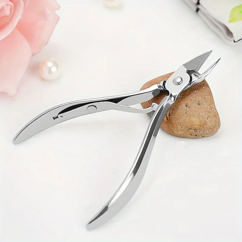 Durable Stainless Steel Cuticle Nipper for Manicure and Pedicure Cuticle Clippers Trimmer Dead Skin Remover Pedicure Stainless
