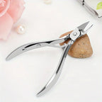 Durable Stainless Steel Cuticle Nipper for Manicure and Pedicure Cuticle Clippers Trimmer Dead Skin Remover Pedicure Stainless
