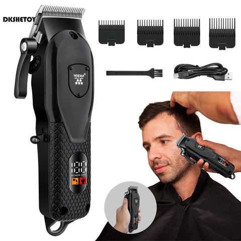 Professional hair cutting machine Electric Hair Trimmer set for men usb Rechargeable Barber hair clippers Wet And Dry haircut