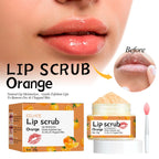 Strawberry Lip Scrub Gentle Repair Chapped Lips Deep Moisturizing Nourishing Improve Dryness Honey Orange Lip Care Exfoliator