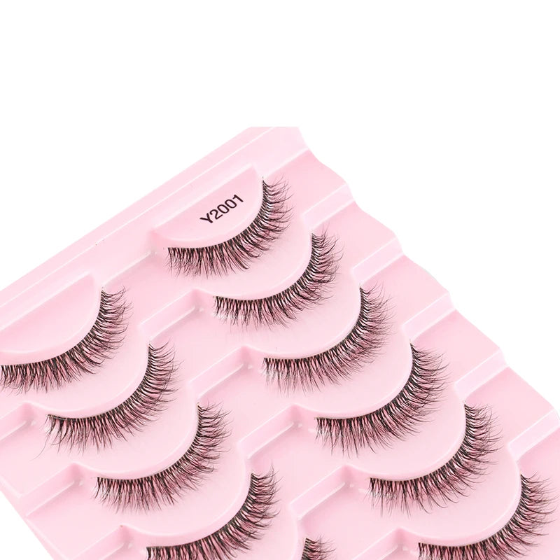 False Eyelashes 3/10 Pairs Natural Long Mink Lashes Strip Dramatic Fake Lashes Full Eye yelash Extension Makeup Faux Cils Tool