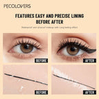 3PCS Ultrafine Liquid Eyeliner - Waterproof, Anti-fouling, Silky, Quick-drying, Durable, for Precise Eye Makeup Applications