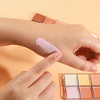 12 Color Concealer Foundation Makeup, Waterproof Skin Tone Correction Concealer, Long-term Full Coverage Makeup Facial Cosmetics