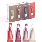 Moisturizing Mirror Lip Gloss Lip Vanilla Pink Sugar Coffee Cake Smell Lipstick Transparent Oil Makeup