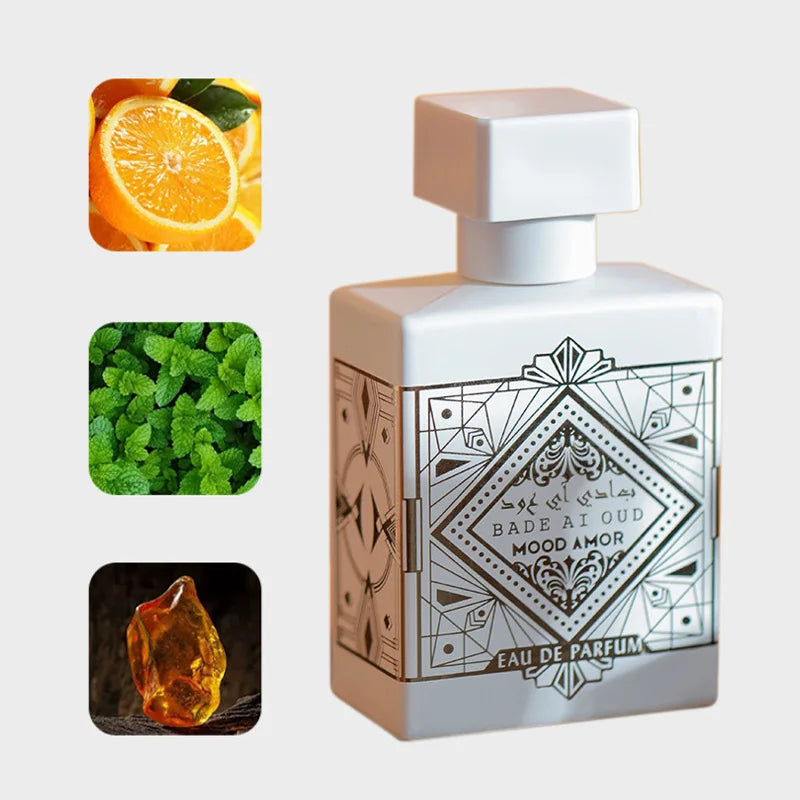 Arabian Ebony  Men's Perfume Woody Tone Lasting Fragrance Noble Mature Glory Love Amber Men's Dubai Arabian Advanced Perfume