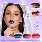 Cracking Lip Stain Wipe Off Pink Lip Tint Transfer Proof Lasting Non-stick Cup Peel Off Metallic Lip Mask Waterproof Cosmetics