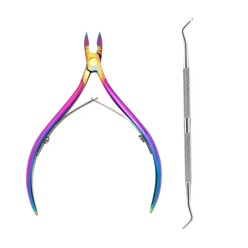 Stainless Steel Cuticle Trimmer Nail Nipper Cuticle Remover for Nail Products Toenails Dead Skin Professional Pedicure Tools