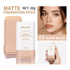 Concealing Foundation Stick 5 Shades With Built-In Brush Brighten Lightweight And Waterproof Formula Face Contour Stick Makeup