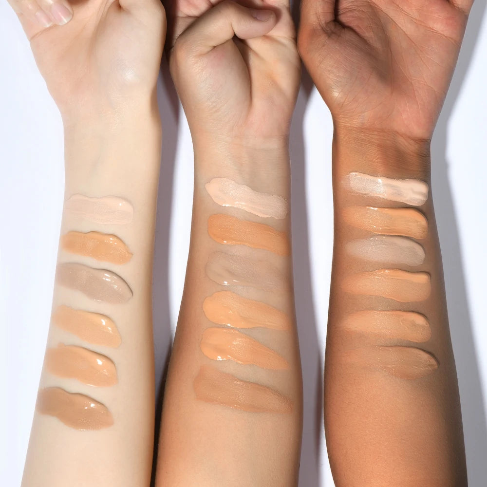 Liquid Foundation Concealer Face Naturally Matte Oil-Control Waterproof Foundation 30Ml 6 Colors Optional Cosmetic