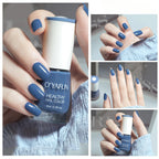 No-bake Nail Polish Nail Art Tearable Quick Dry Normal Without Lamp Nail Polish Glitter Sequins UV Varnish Nails Tools