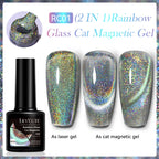 LILYCUTE 5ML Metallic Painting Liner Gel Nail Polish Super Bright Gold Silver Mirror Drawing Gel Semi Permanent Line French Nail