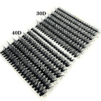 60D/80D Mink Eyelashes 100/280 Bundles Natural Eyelash extension 3D Russia Volume Individual Eyelash Cluster Makeup Tools Lashes