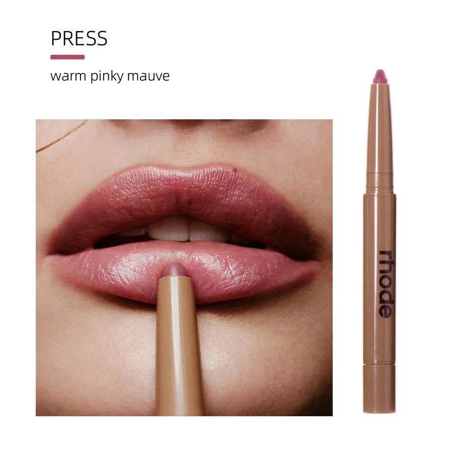 Skin Peptide Lip Shape Pen Lip Liner Long Lasting Lip Tint Pencil Pen Makeup Lipstick Powder Blusher Gloss Rouge Makeup Lipliner
