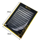 60D/80D Mink Eyelashes 100/280 Bundles Natural Eyelash extension 3D Russia Volume Individual Eyelash Cluster Makeup Tools Lashes