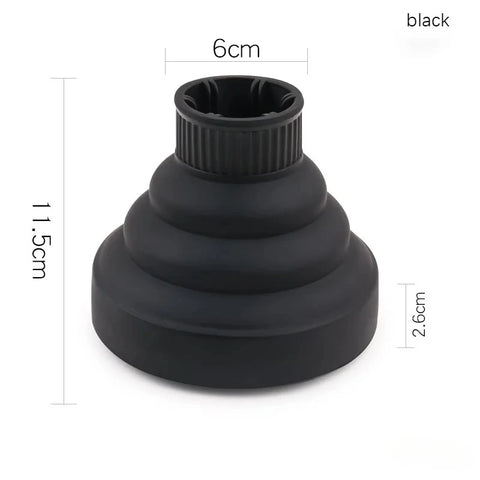 Universal Blow Dryer Diffuser Attachment for Curly Thick Hair Collapsible Hairdryer Blower Diffuser Hairdressing Styling Tools