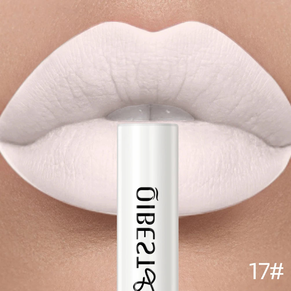 Matte Liquid Lipstick Waterproof Velvet Nude Sexy Red Lip Gloss Long Lasting Nonstick Lip Stain Makeup 24 Colors Hot Lipgloss