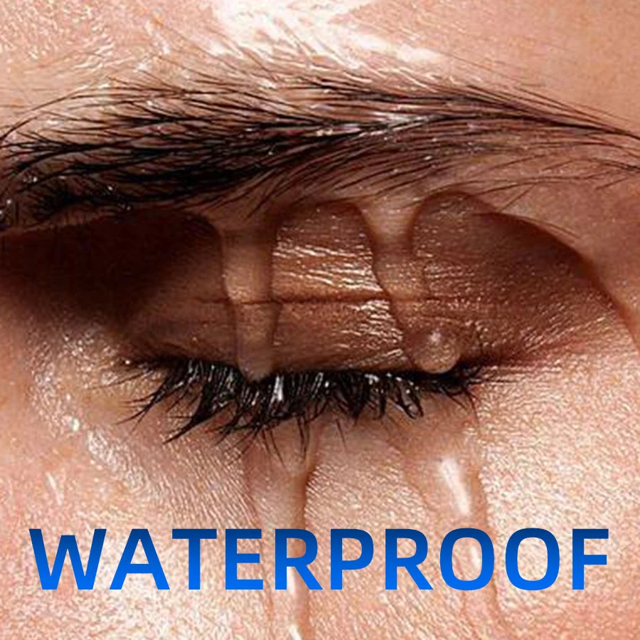 5D Black Waterproof Mascara Lengthens Eyelashes Extension Thick Silk Fiber Mascara Female Makeup Eye Cosmetics Tools for Gifts