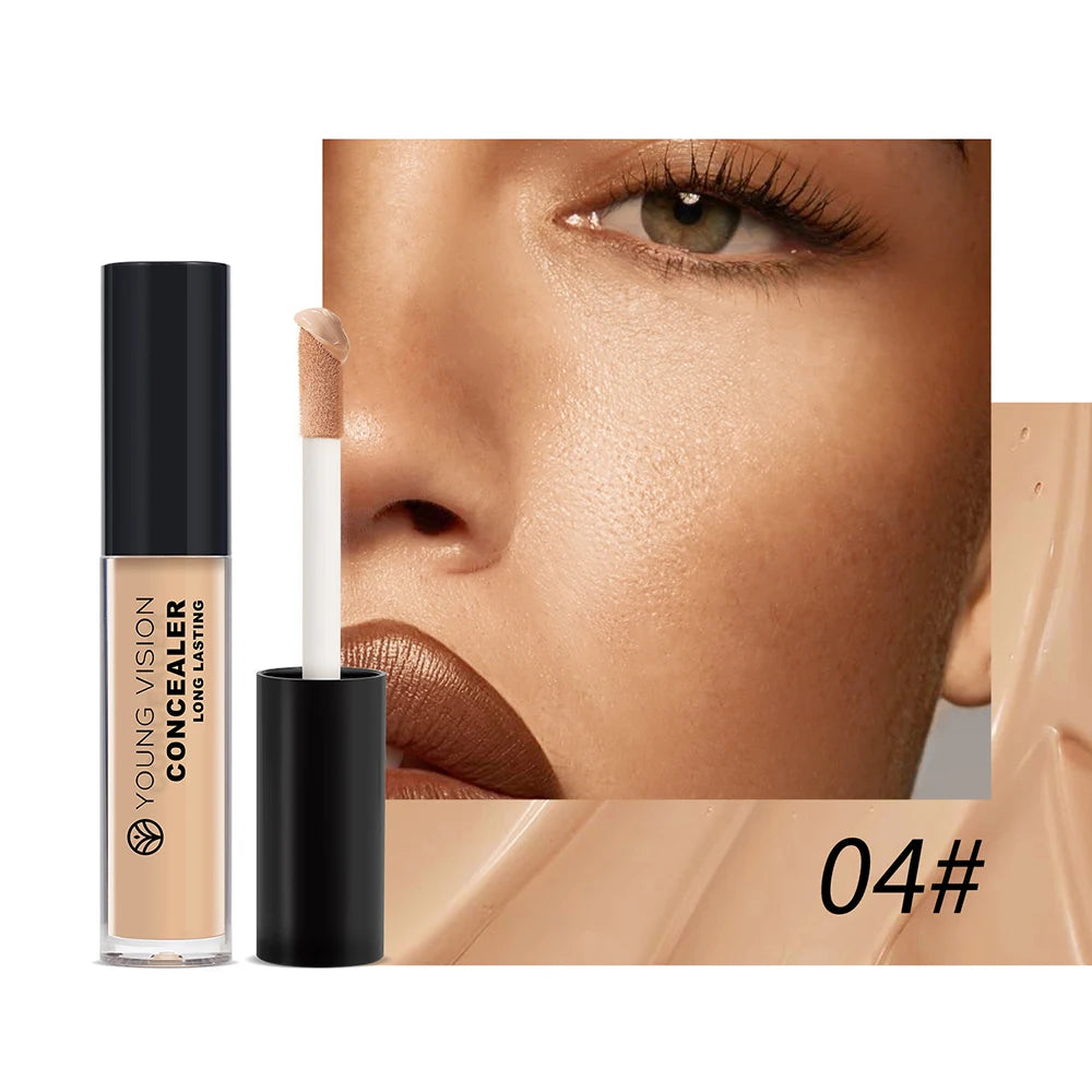 YOUNG VISION Matte Finish Soft-Focus Concealer Brightens complexion Waterproof Contouring concealer for sculpted definition