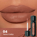1pc Matte Velvet Lip Gloss, Highly Saturated Liquid Lip Mud, Non-Stick Long Lasting, All Skin Tones Compatible,Mother's Day Gift