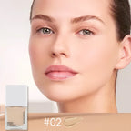 Liquid Foundation High Coverage Makeup Base natural Concealer 6 color longlasting Oil-Control Face Foundation Makeup Cosmetics