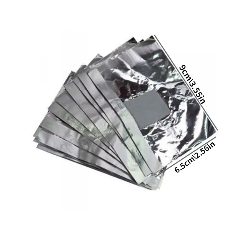 Professional Grade Nail Polish Remover Foil Wraps - 100pcs Thickened Cotton Swabs