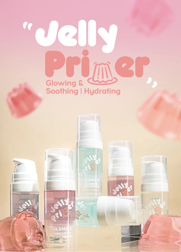 Transparent Jelly Primer Makeup Base Invisible Pore Oil-control Matte Finish Long Lasting Makeup Holding Pre Makeup Primer Gel