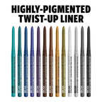 Waterproof Black Eyeliner Pencils Smudge-Proof Long-Lasting Beginner-Friendly Eye Makeup High Pigment Black White Eye Liner Pen