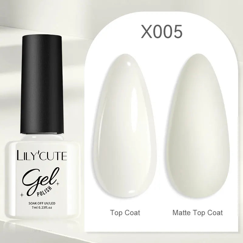 LILYCUTE  5ml Gold Sliver Metallic Liner Gel Nail Polish French Style Super Bright Mirror Pull Line Graffiti Painting Stripe Gel