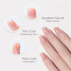 VENALISA 7.5ml Quick Construction Gel Semi Transparent Jelly Color Nail Gel Polish Strengthener Soak Off UV LED Nude Pink Gel