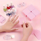 20-600pcs Lint-Free Nail Wipes Gel Cleansing Tissues Aluminum-Free Nail Polish Remover Pads for Nail Beauty Cleaning Care Tool