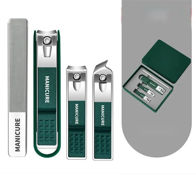 Germany Nail Clipper Set a Full Set of New High-grade Men and Women on Special Nails Cut Nail Clippers Pedicure Tool Boxes