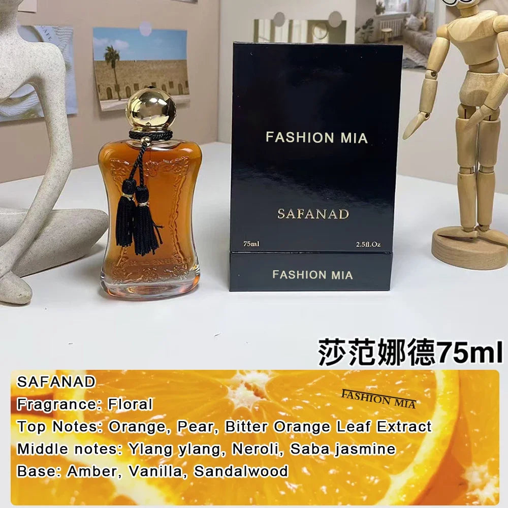 75ml Brand Women Sexy Atractivo Perfume Lasting Citrus Floral Pheromone Men Cologne Fragrances Body Spray Dating Perfume Gifts