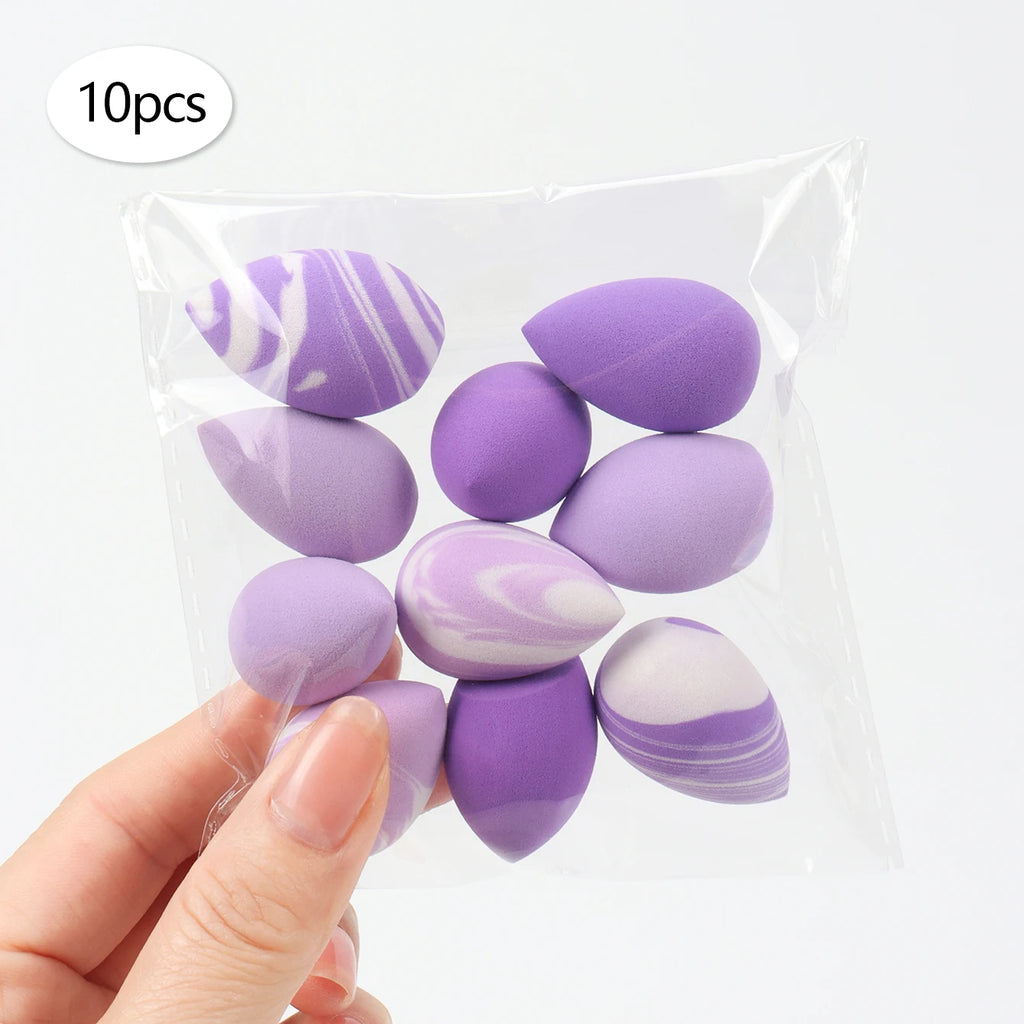 10/20/30/50/100Pcs Mini Makeup Sponges, Expand When Exposed to Water, Can Be Used Both Wet and Dry, Suitable for All Skin Types