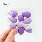 10/20/30/50/100Pcs Mini Makeup Sponges, Expand When Exposed to Water, Can Be Used Both Wet and Dry, Suitable for All Skin Types