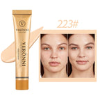 Long-lasting waterproof and sweatproof concealer with natural nude Maquiagem Liquid Concealer Beauty Face  Cosmetics Makeup Base