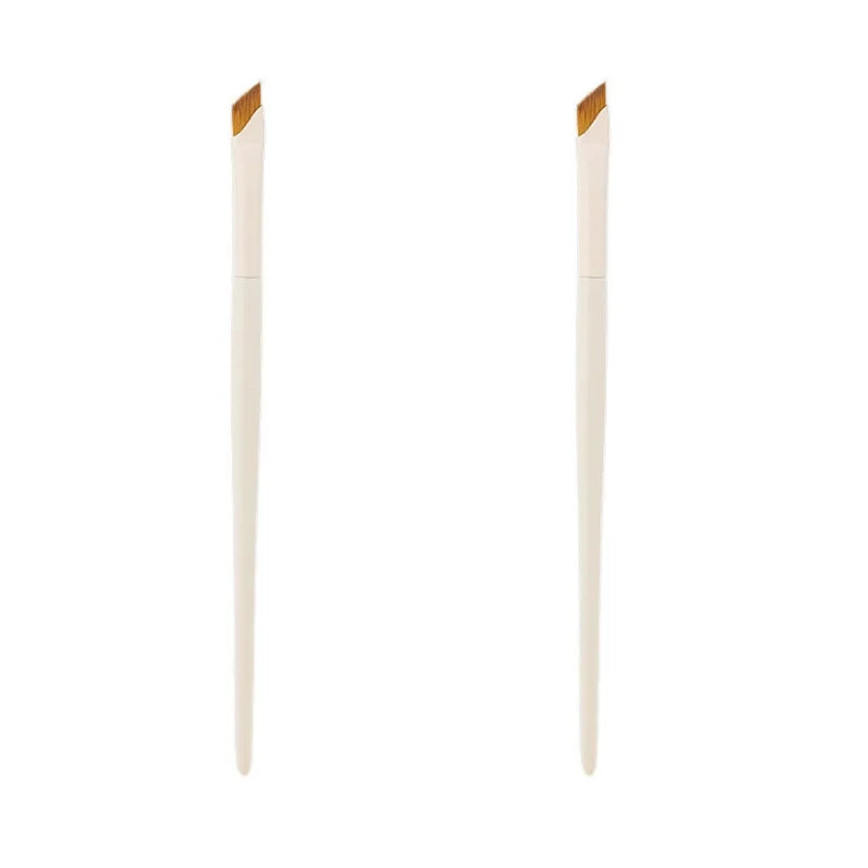 Upgrade Blade Eyeliner Brush Ultra Thin Fine Angle Flat Eyebrow Brush Under The Eye Makeup Brushes Precise Detail Brush white