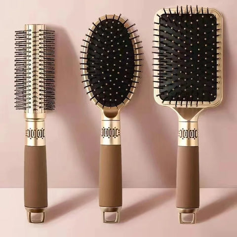 Professional Salon Straight Smooth Paddle Hair Brush Large Hairdressing All Hair Type Hairbrush Styling Comb for Women Men